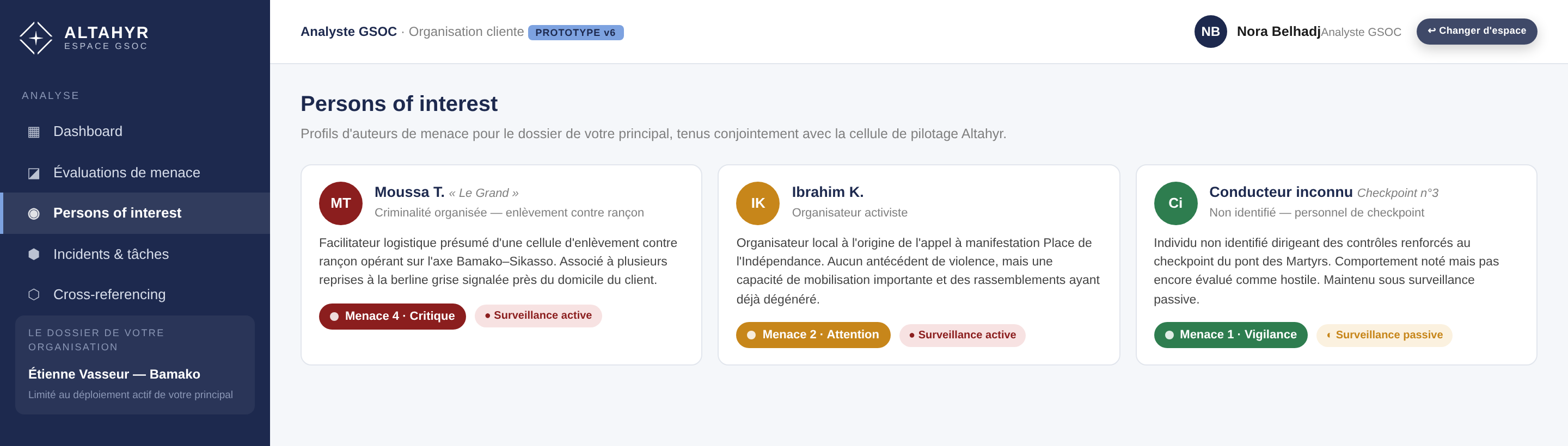 Apex : registre des personnes d’intérêt